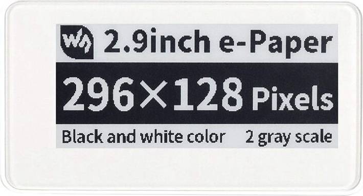 E ink tablet Waveshare 2.9 Inch Wireless NFC Powered EPaper E Ink Display Module