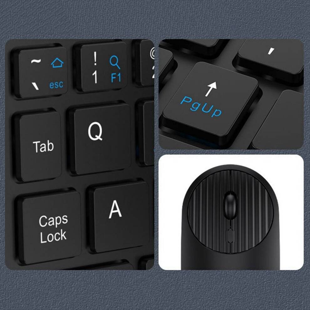Exogio 2.4G Wireless Bluetooth Keyboard Mouse Set