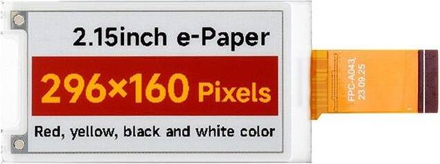 2.15 Inch E-Paper Display SPI Interface