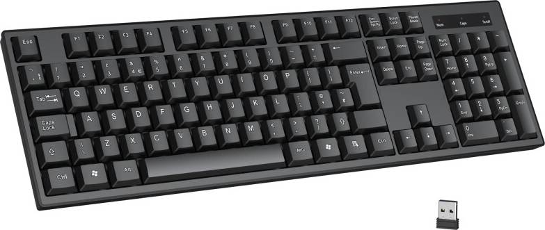 Cimetech 2.4G Wireless Keyboard with Numeric Keypad