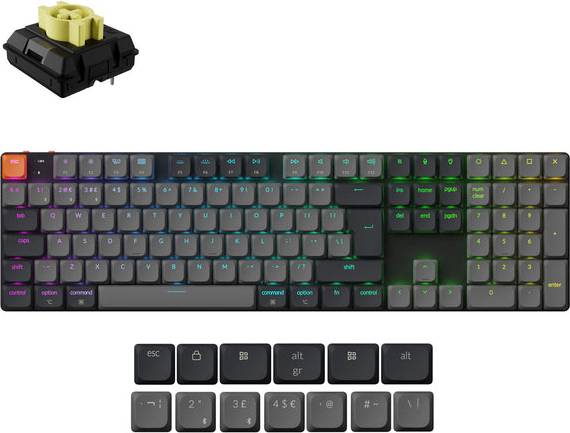 Keychron keyboard Keychron K5 Version 2 Keyboard USB Bluetooth