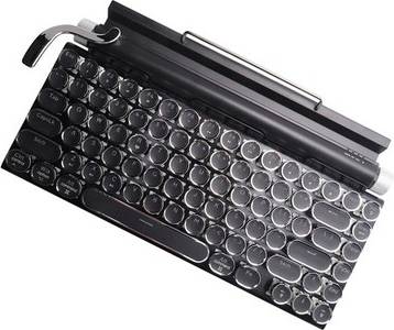 Sodial Retro Typewriter Bluetooth Keyboard Keycaps