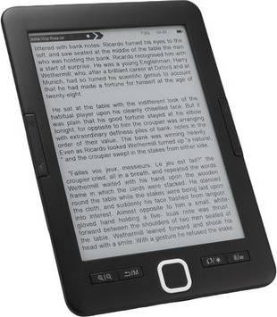 Portable Ebook Reader With 6 Inch Ink Screen