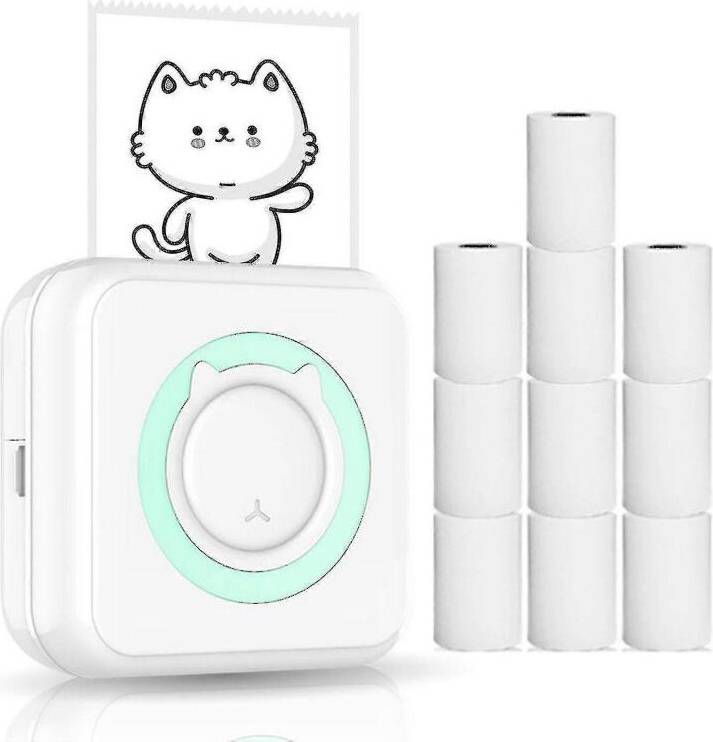 Portable photo printer Portable Bluetooth Multifunction Photo Thermal Printer