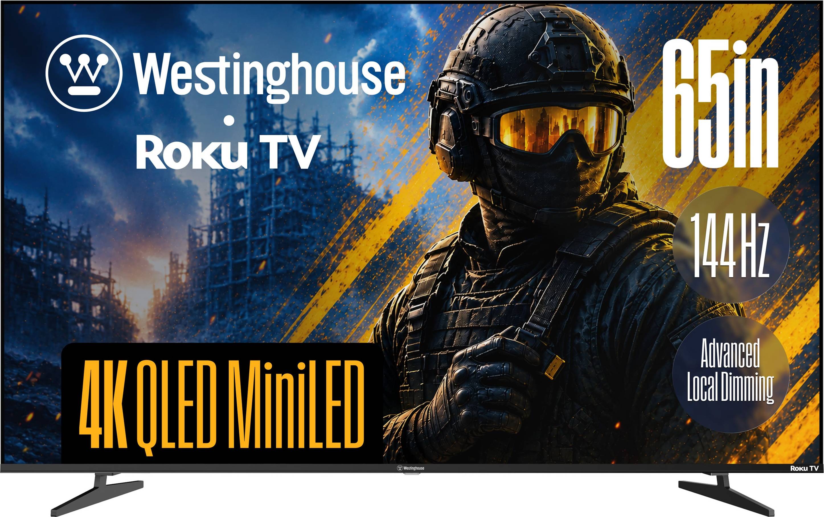 4k roku tv Westinghouse 65 Inch Mini LED 4K Roku TV