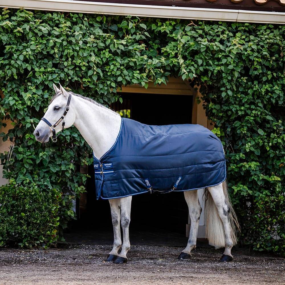 Horseware insulator Horseware Ripstop Insulator Standard Neck Stable Rug - Navy/Titanium/Grey