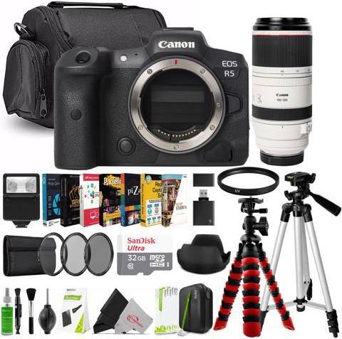 Canon eos r5 Canon EOS R5 Mirrorless Camera Black