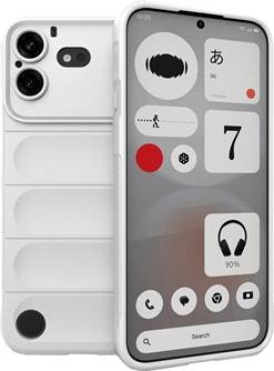 Nothing Phone 4b Rugged TPU Case White