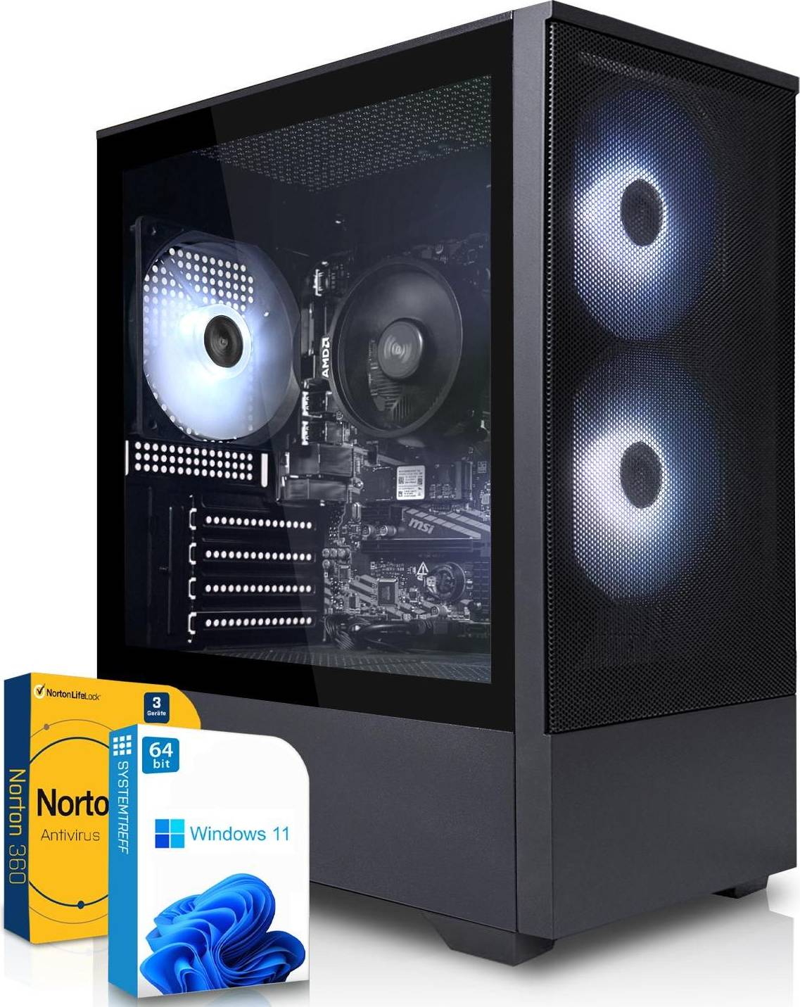 Radeon rx 7600 Systemtreff Core Ultra 5 225 AMD Radeon RX 7600 Desktop PC