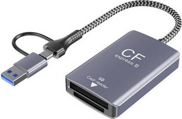 Sodial 2 In 1 Express Type B Card Reader