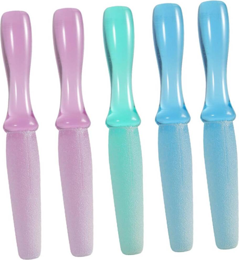 HKHBJS 5pcs Foot File Plastic Rasp Pedicure