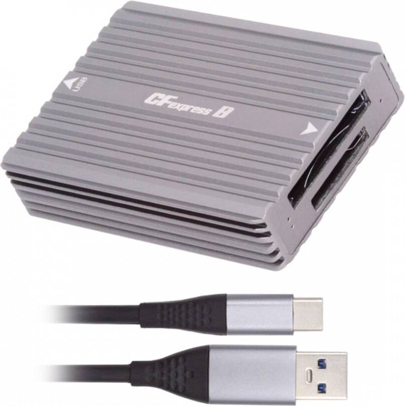 Cf express CF Express Card Reader USB3.1 Type-C and USB3.0 Type-A