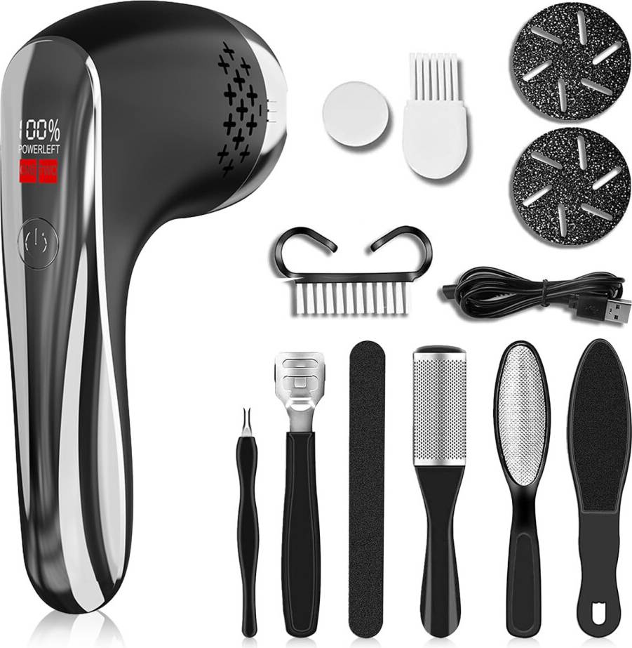 Electric Foot File Callus Remover Vacuum System