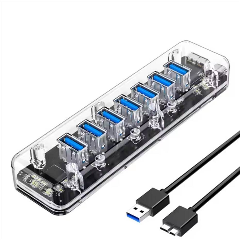 Typecat Multi 7 Port High Speed USB3.0 Splitter