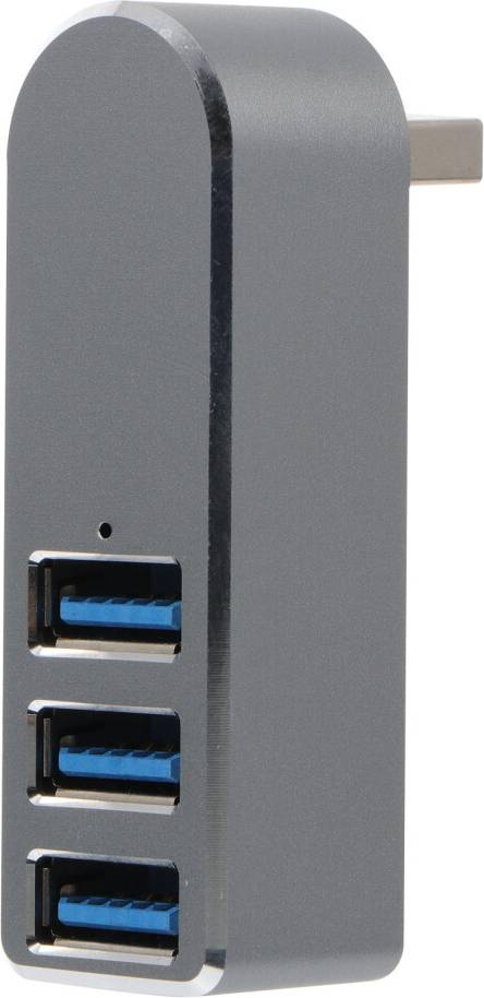 Inoomp Rotatable Usb 3.0 Hub Grey