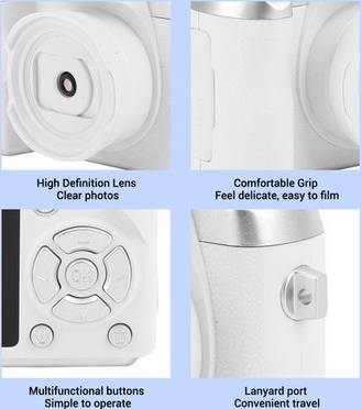 Mini Digital Camera - White