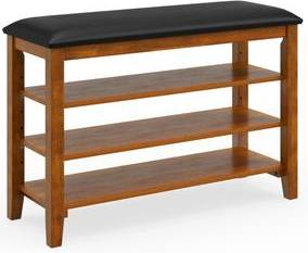 Shoe bench SlickBlue Entryway Shoe Bench 3-Tier Shoe Rack