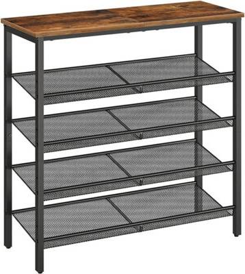 B&Q Large Capacity Shoe Rack Shoe Storage Shelf Shoe Rack 75x81cm