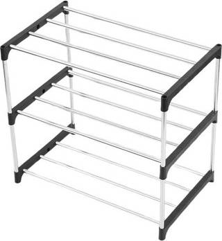 Sodial Stackable Small Shoe Rack Entryway Hallway Closet Space Saving Shoe Rack