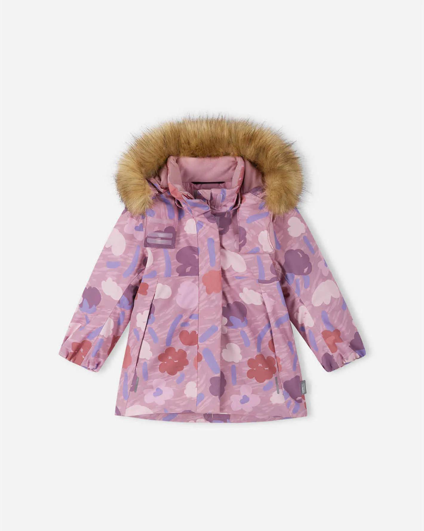 Reima Tec Muurame Vinterjacka - Rosa/Grå/Blå