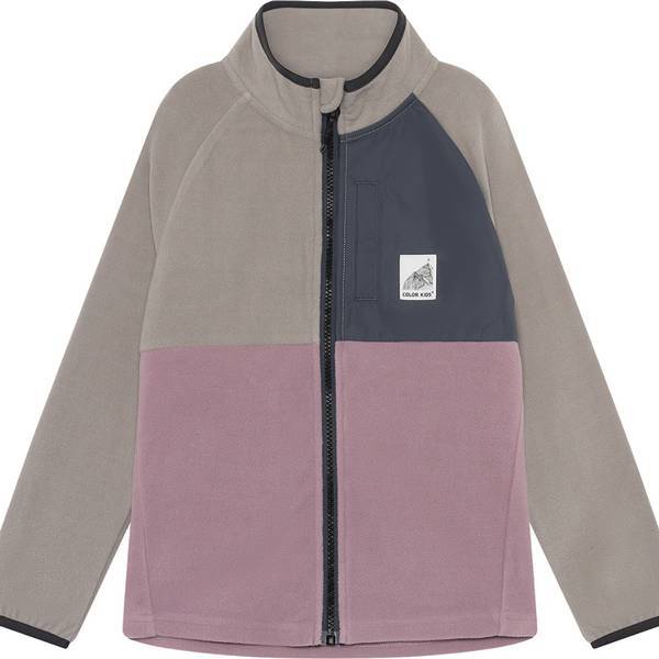 Color Kids Fleece Jacket - Toadstool