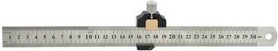 Sodial Steel Ruler Positioning 45 Degree Angle Line Marking Scriber Locator