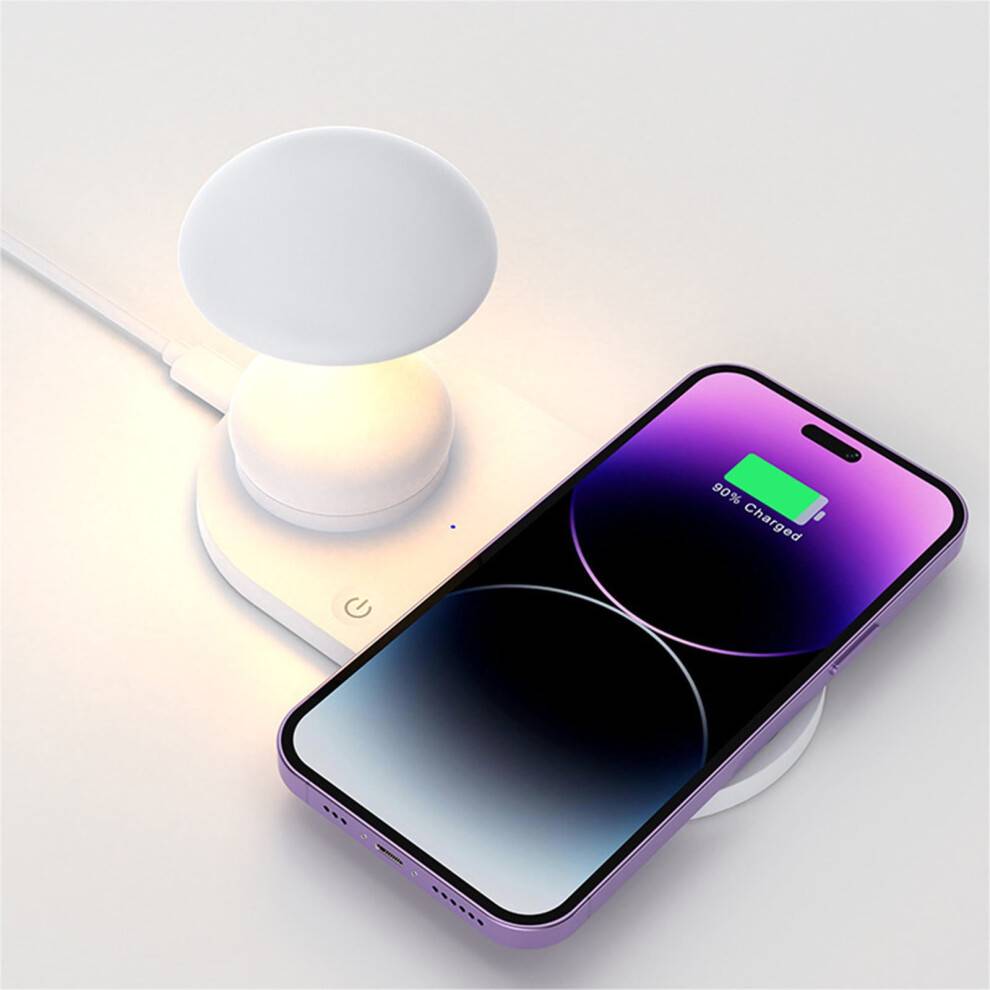 LED Smart Wireless Charging Night Light