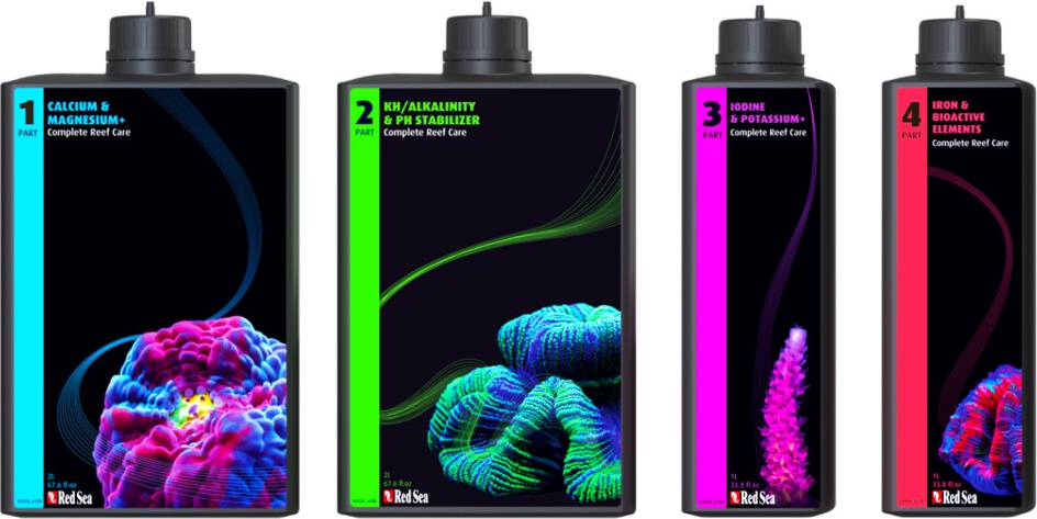 Complete Reef Care 4Part Kit Large