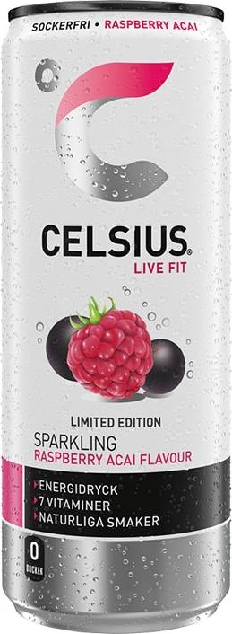 Celsius Raspberry Acai 250 Ml