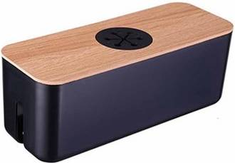 Sodial Desktop Charging Cable Storage Box