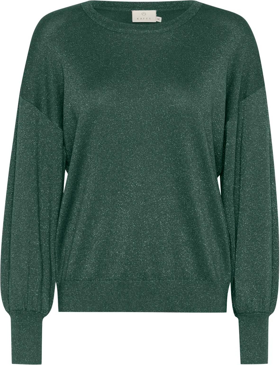Kaffe Pull Maille Col Rond Femme Regina - Vert