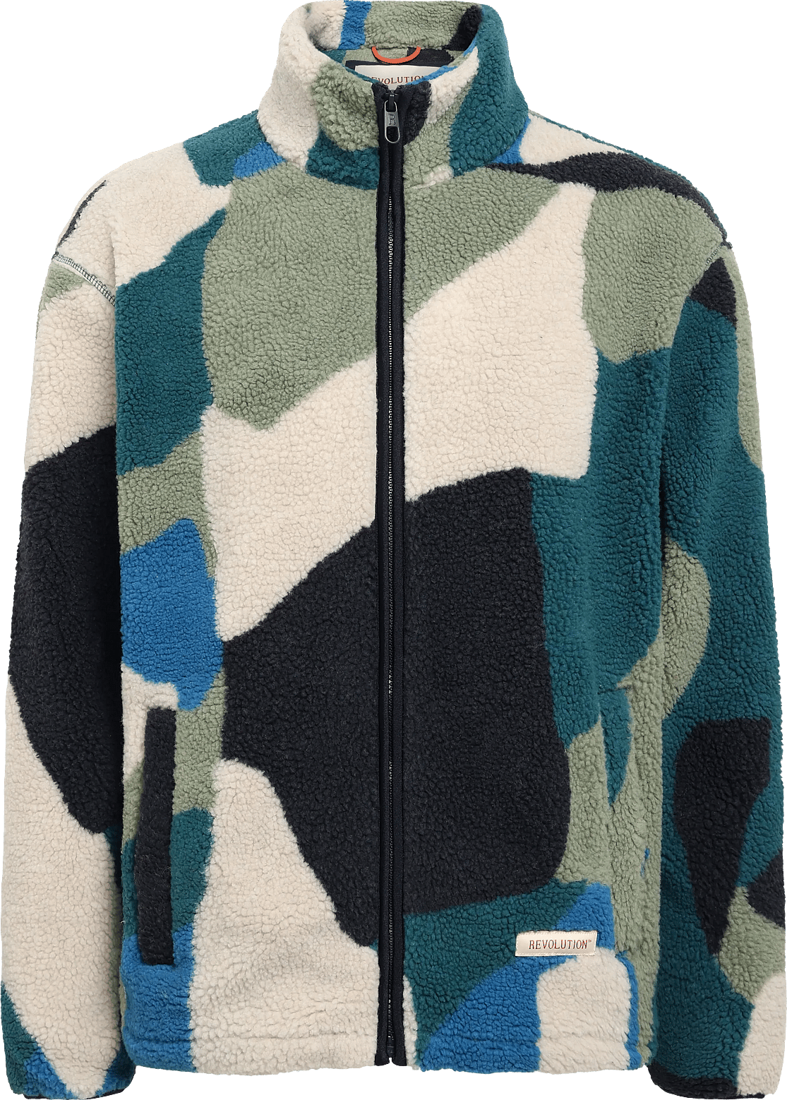 Revolution Printed Teddy Jacket - Multi/patterned
