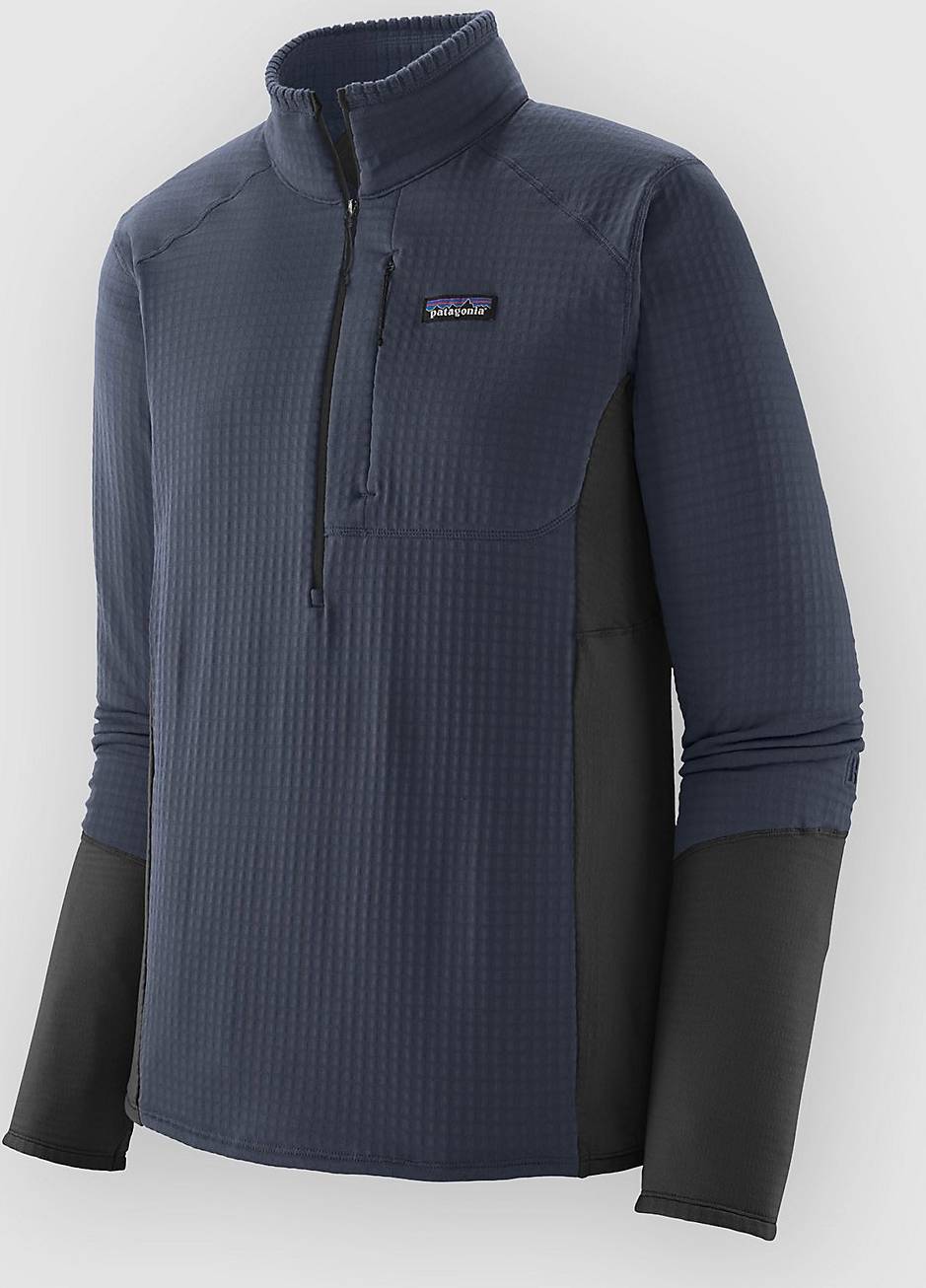 Patagonia R1 Fleece Pullover Jacket - Navy