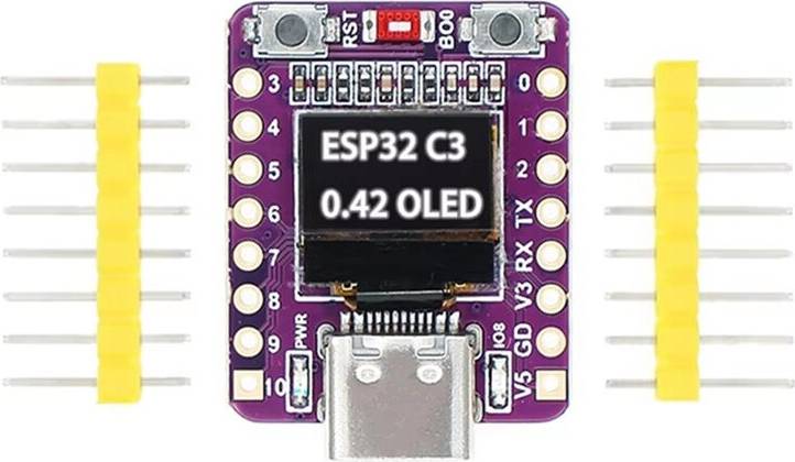 Melitt ESP32-C3 OLED Development Board Module