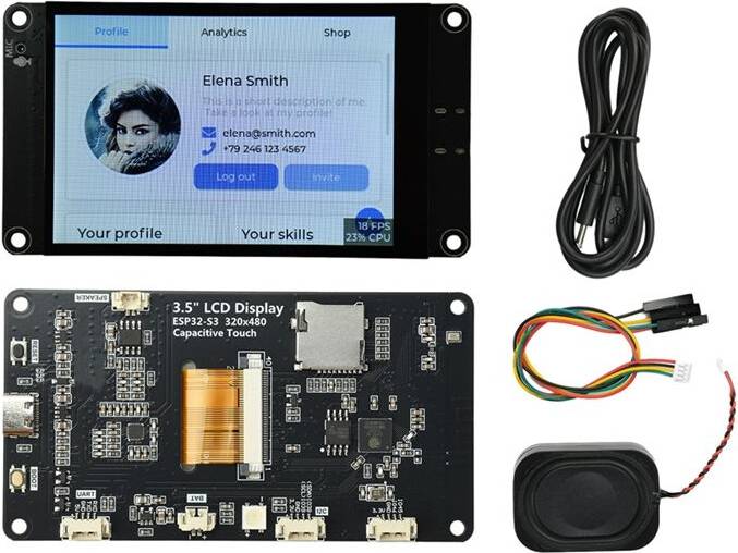 Typecat ESP32-S3 Development Board 3.5 Inch