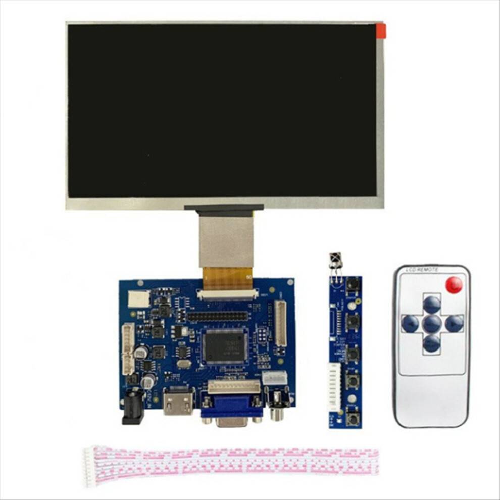 Saudism 7 Inch 50pin HD LCD Display Chassis Kit