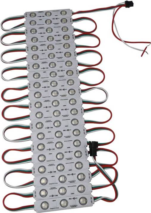 20 St Ws2811 5050 Smd Rgb 3 Led Injektionsled Modul
