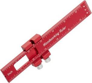 Sodial Woodworking Tools Ruler Layout Tool With T-track
