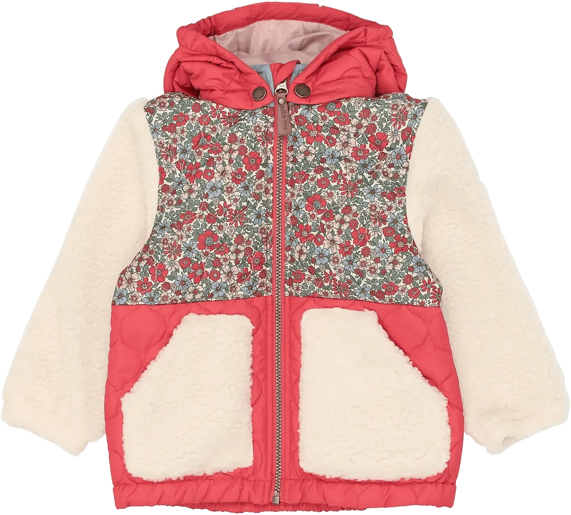 Mikk-Line Mix Jacket Multi Patterned