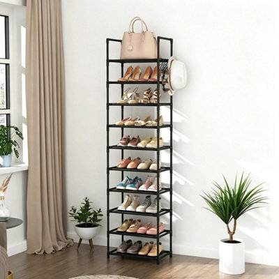 B&Q 10 Tier Vertical Shoe Rack Shoe Rack