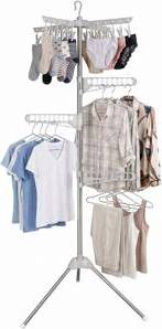 Northix Clothes Drying Rack Foldable Garment Capacity