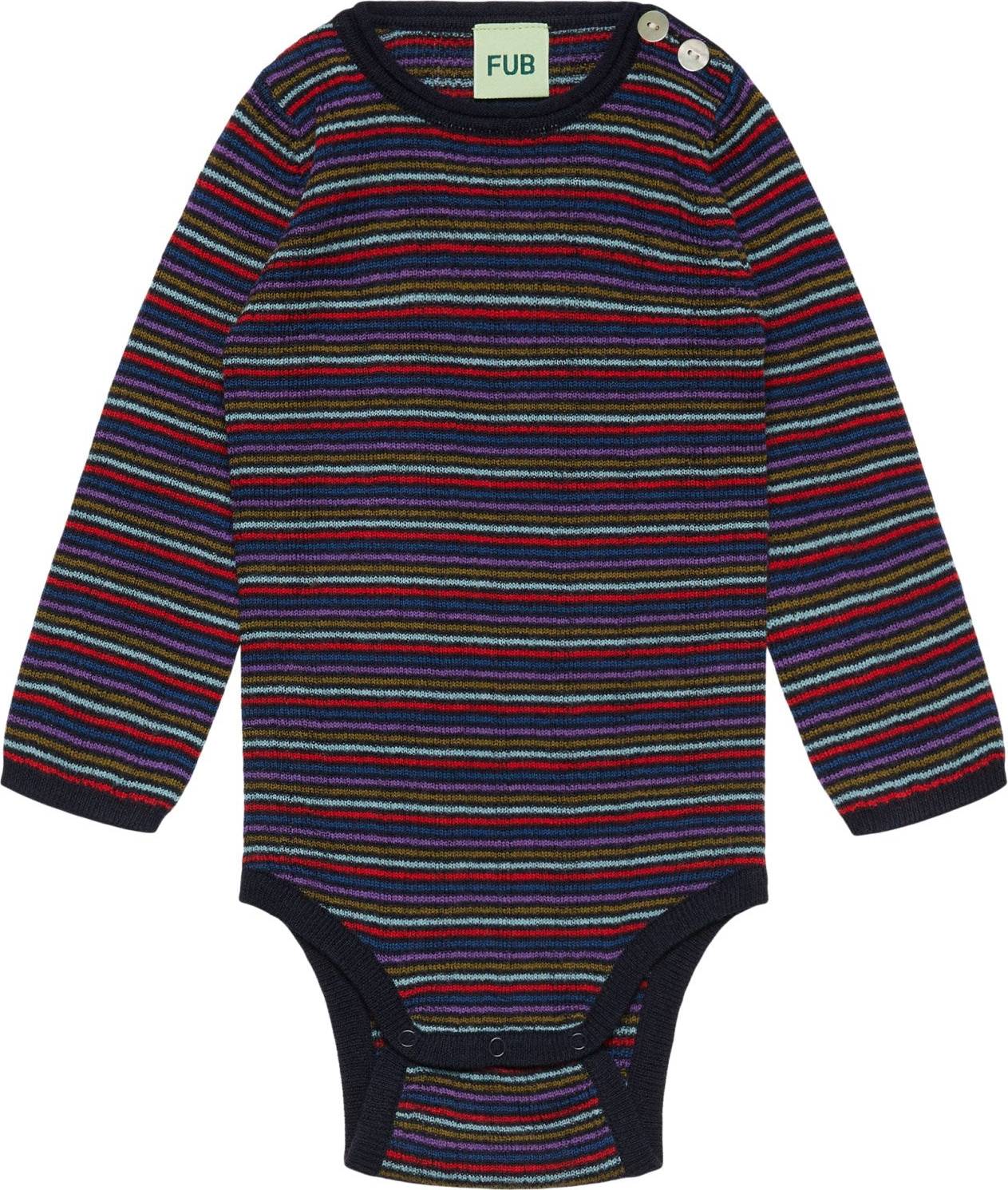 FUB Multi Stripe Baby Rib Body Str 62