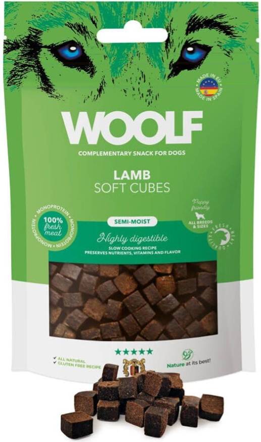 Woolf Soft Cubes Complementary Snacks for Dogs