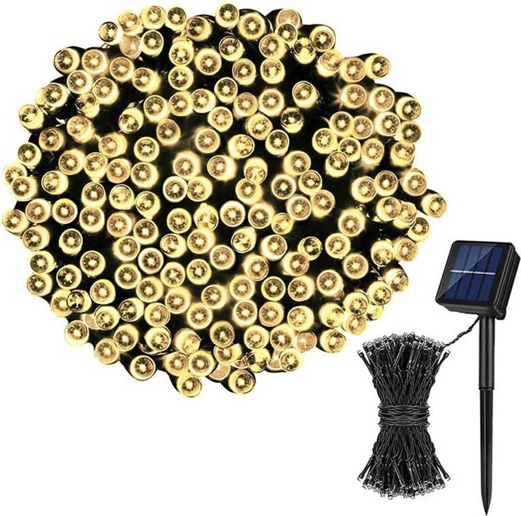 Typecat Outdoor LED Solar String Lights Warm White String Light