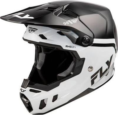 Fly Racing Formula CC Helmet Objective - Black/White