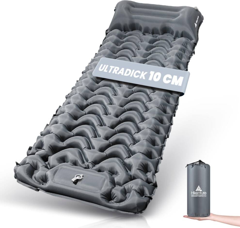 Self inflating air mattress Hikenture A1 Self Inflating Sleeping Mat
