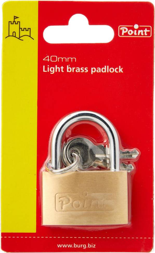 Point BPL140 Single Locking Padlock