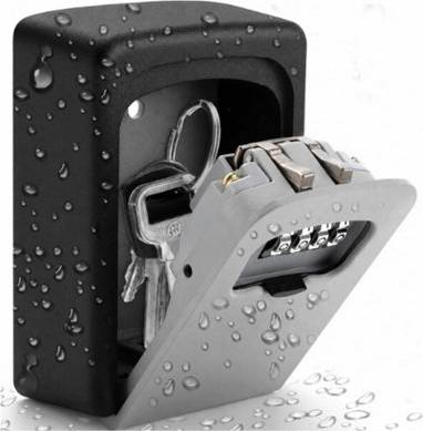 B&Q Wall Mounted 4 Digit Combination Key Lock Box