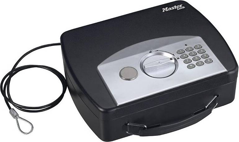 Master Lock Portable Digital Safe With Cable