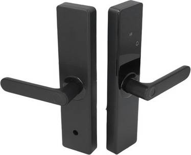 Door handle with lock Lock & Lock Keyless Entry Fingerprint Door Handle